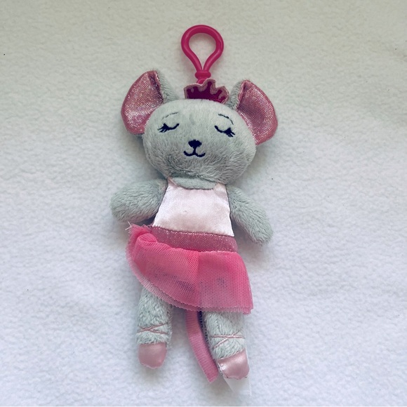 🎈5/$5 Ballerinas Mouse Plush on a Hook - Picture 1 of 7
